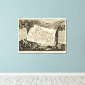 Toile Paysage et villes (Insitu (Plancher de Bois))