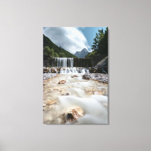 Toile Paysage exceptionnel dans la vallée de Krnica, Slo