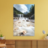 Toile Paysage exceptionnel dans la vallée de Krnica, Slo (Insitu(Salon))