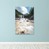 Toile Paysage exceptionnel dans la vallée de Krnica, Slo (Insitu (Plancher de Bois))