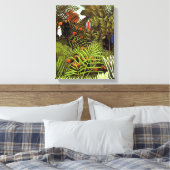 Toile Paysage exotique, peinture d'Henri Rousseau (Insitu(Chambre))