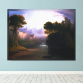 Toile Paysage fantaisiste De Thomas Doughty (Insitu (Plancher de Bois))