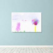 Toile Paysage Fantastique d'Évasion (Insitu (Plancher de Bois))