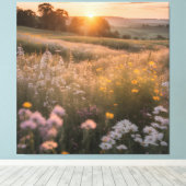 Toile Paysage floral (Insitu (Plancher de Bois))