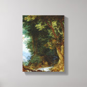 Toile Paysage forestier (Recto)