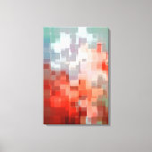 Toile Paysage géométrique (Recto)