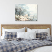 Toile Paysage : Hiver (Insitu(Chambre))
