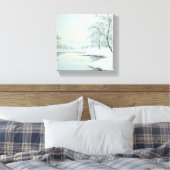 Toile Paysage hiver Icy Imprimer (Insitu(Chambre))