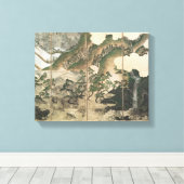 Toile Paysage hivernal (Insitu (Plancher de Bois))