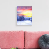 Toile Paysage hivernal (Insitu(Salon))
