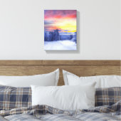 Toile Paysage hivernal (Insitu(Chambre))
