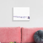 Toile Paysage hivernal neige (Insitu(Salon))