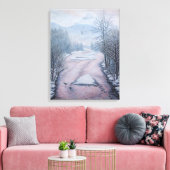 Toile Paysage hivernal peinture 9 Eagles River Imprimer (Insitu(Salon))