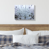 Toile Paysage hivernal Plante givré (Insitu(Chambre))