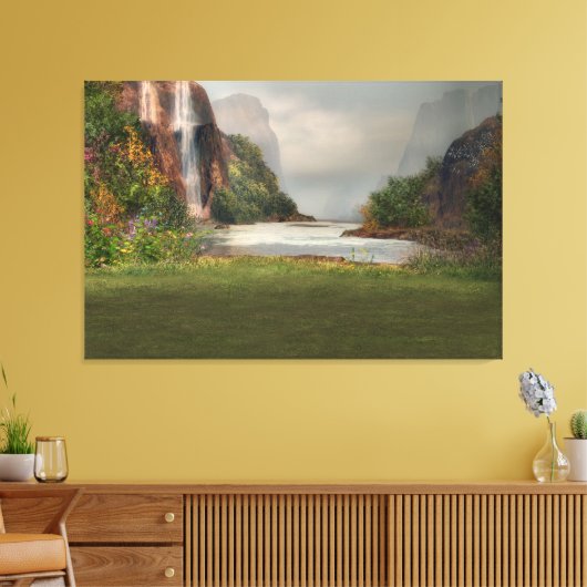 Toile Paysage Imaginaire (Insitu(Salon))