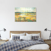 Toile Paysage impressioniste en fin d'été (Insitu(Chambre))