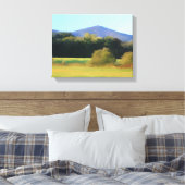 Toile Paysage impressionniste Montagnes blanches (Insitu(Chambre))