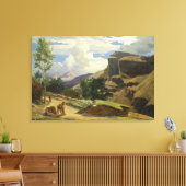 Toile Paysage italien (Insitu(Salon))