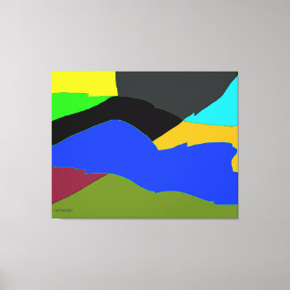 Toile Paysage italien