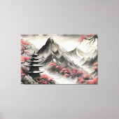 Toile Paysage japonais (Recto)