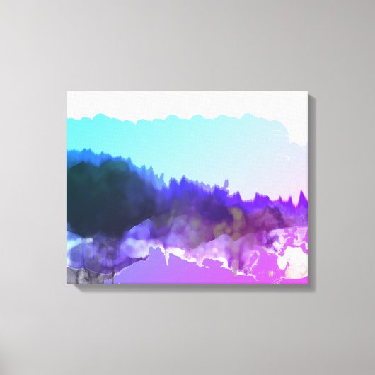 Toile Paysage Lilac digital_art (Recto)