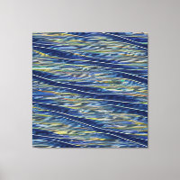 Paysage marin abstrait Vagues fracturées 08