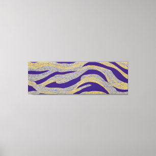 Toile Paysage marin abstrait Vagues fracturées 13
