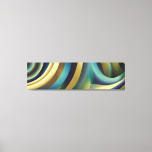 Toile Paysage marin abstrait Vagues fracturées 30