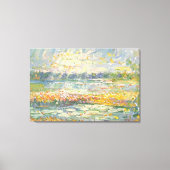 Toile Paysage maritime Abstrait et dynamique Impressionn (Recto)