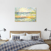 Toile Paysage maritime Abstrait et dynamique Impressionn (Insitu(Chambre))