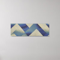 Paysage maritime Abstrait fracturé Zig Zag Waves 0