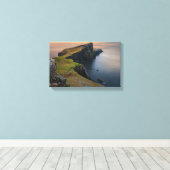 Toile Paysage maritime pittoresque d'Ecosse (Insitu (Plancher de Bois))