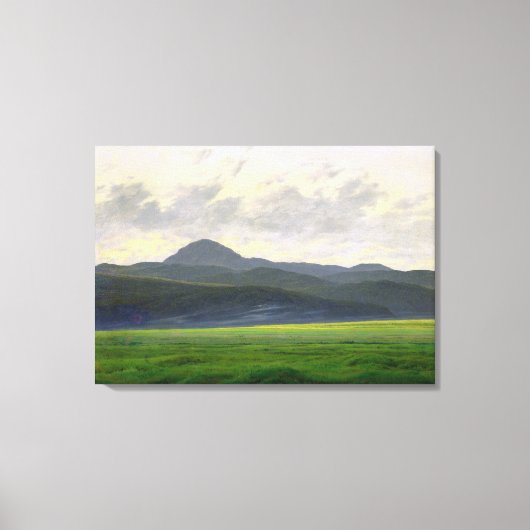 Toile Paysage montagneux (Recto)