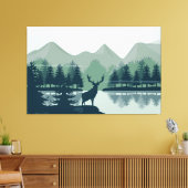 Toile Paysage naturel (Insitu(Salon))