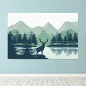 Toile Paysage naturel (Insitu (Plancher de Bois))
