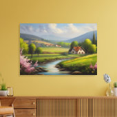 Toile Paysage naturel de printemps (Insitu(Salon))