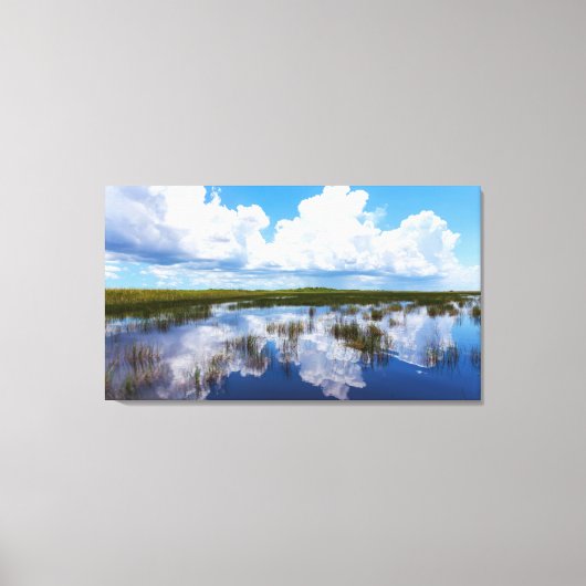 Toile Paysage naturel des Everglades (Recto)