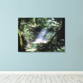 Toile Paysage naturel Lumière du soleil à travers les ar (Insitu (Plancher de Bois))