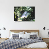 Toile Paysage naturel Lumière du soleil à travers les ar (Insitu(Chambre))