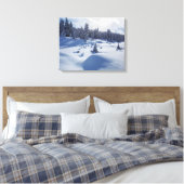 Toile Paysage neigeux (Insitu(Chambre))