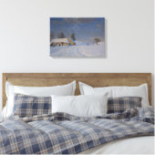 Toile Paysage neigeux en hiver (par H.A. Brendekilde) (Insitu(Chambre))