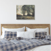 Toile Paysage (par Camille Corot) (Insitu(Chambre))