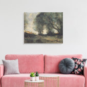 Toile Paysage (par Camille Corot) (Insitu(Salon))