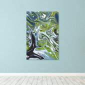 Toile Paysage peinture Abstraite | Meilleur art (Insitu (Plancher de Bois))