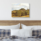 Toile Paysage près d'Olevano, 1822 (Insitu(Chambre))