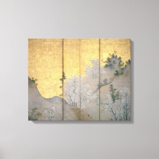 Toile Paysage printanier (Recto)
