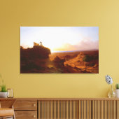 Toile Paysage romantique, 1860 (Insitu(Salon))