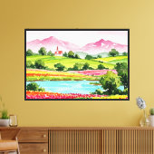 Toile Paysage rural (Insitu(Salon))