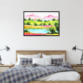 Toile Paysage rural (Insitu(Chambre))