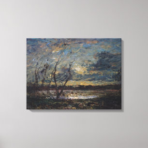 Toile Paysage sur les périphéries de Cremieu